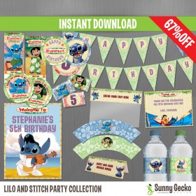Lilo and Stitch Birthday Party Collection